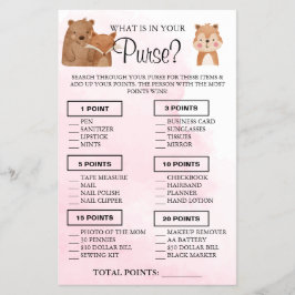 Woodland What is in your purwer Play-kort Flygblad