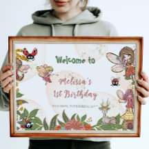 Woodland Whimsical Enchanted Forest Fairy Ladybug