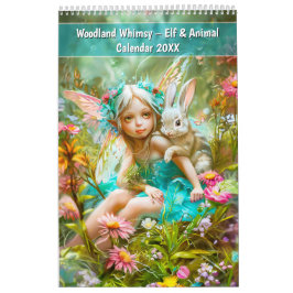 Woodland Whimsy – Elf & Animal Calendar 2026 Kalender