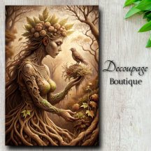 Woodland Whisper Dryads Reverie Decoupage