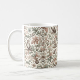 Woodland Whispers: Victorian Nature Elegance Kaffemugg