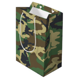 Woodlands Camouflage Fridluftsmänniska Gift 