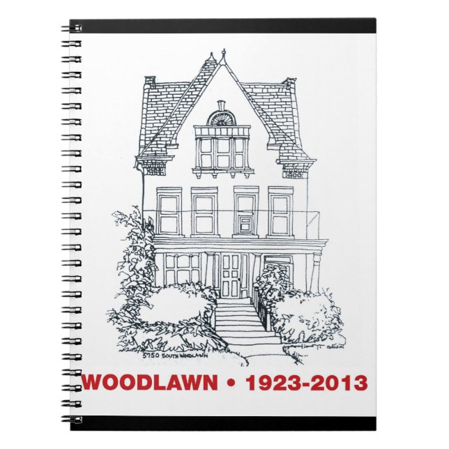 Woodlawn anteckningsbok med spiral (Framsidan)