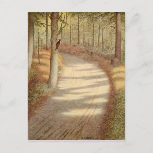 Woodpecker av Theodor Severin Kittelsen Vykort