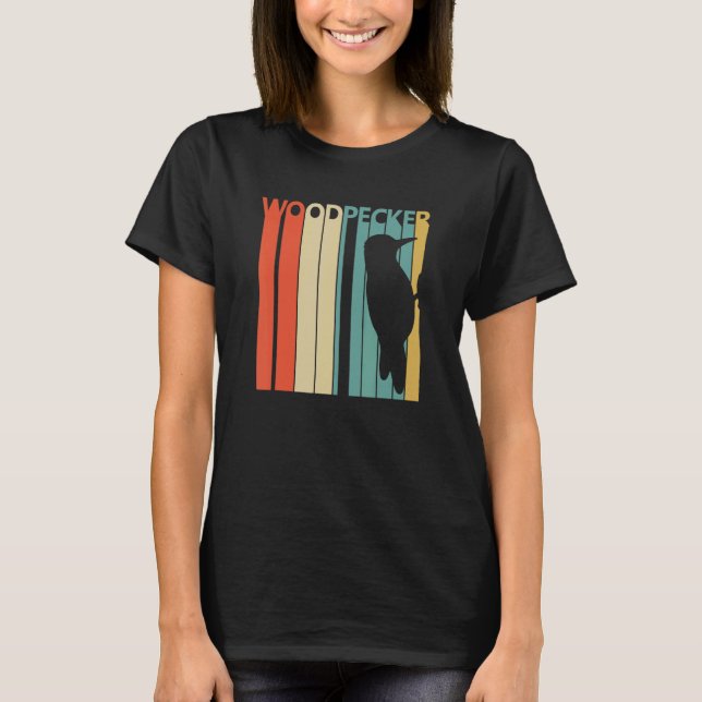 Woodpecker Bird Costume T Shirt (Framsida)