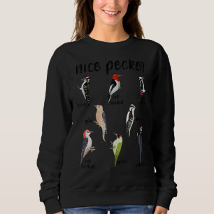 Woodpecker Bird Watching Nice Pecker Wildlife T Shirt