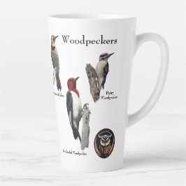 Woodpecker Latte/Kaffe Mugg