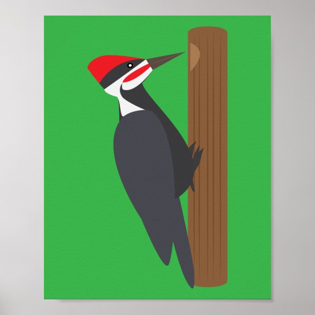 Woodpecker Poster (Framsidan)