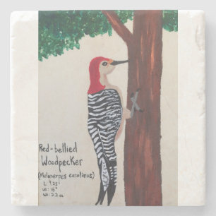 Woodpecker Stone Underlägg
