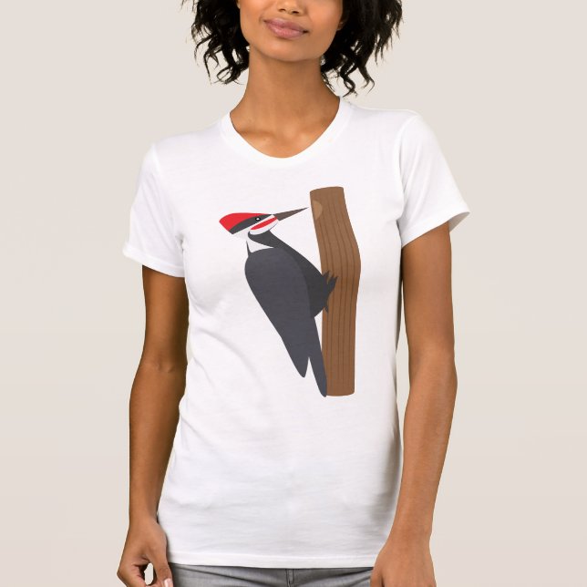 Woodpecker T Shirt (Framsida)
