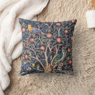 Woodpecker William Morris Dekorativ kudde