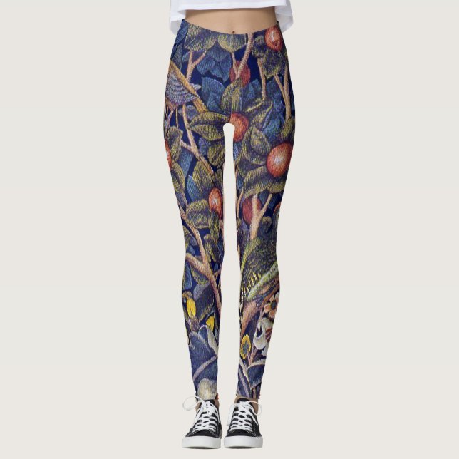 Woodpecker, William Morris Leggings (Framsida)
