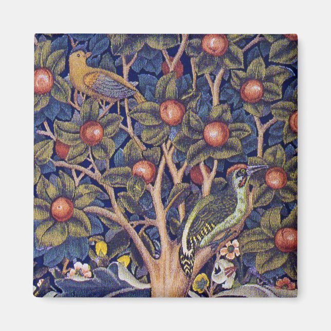 Woodpecker, William Morris Magnet (Framsidan)