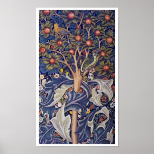 Woodpecker, William Morris Poster