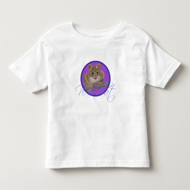 Woodrat / Packrat T Shirt (Framsida)