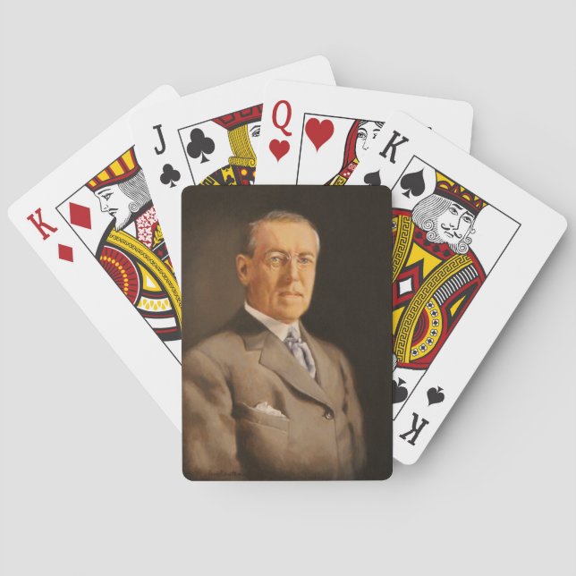 Woodrow Wilson Kortlek (Baksidan)