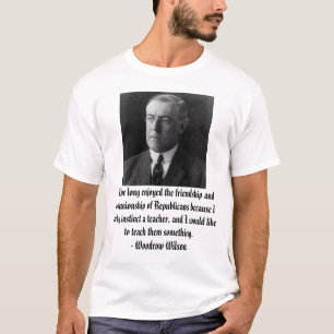 Woodrow Wilson på republikaner T-shirt
