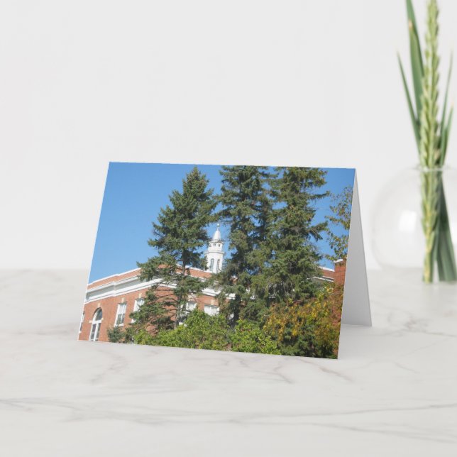 Woodruff Hall vid Castleton State College Kort (Framsida)