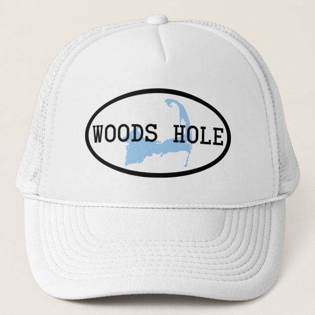 Woods Hole-hatt Truckerkeps (Framsida)