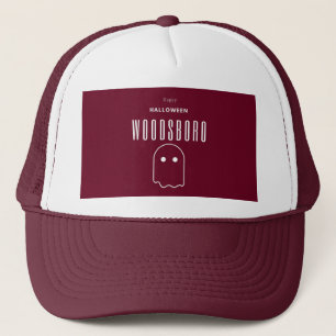 Woodsboro Horror Movie Klubb Halloween costume Keps