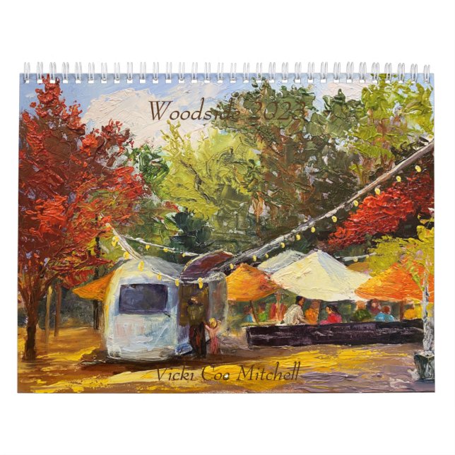 Woodside 2023 Calendar Kalender (Omslag)