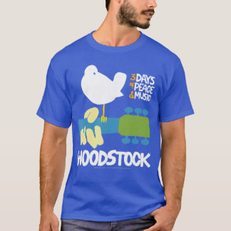 Woodstock 3 Days of Peace and Music Poster gift gi T Shirt