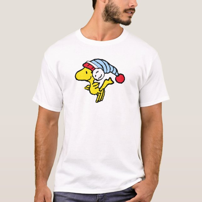 woodstock christmas t shirt (Framsida)