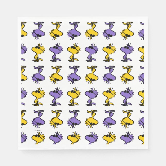 Woodstock Coola Sunglasses Mönster Pappersservett (Framsidan)