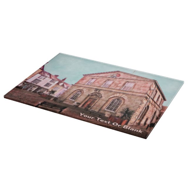 Woodstock, England Town Hall (Hörn)