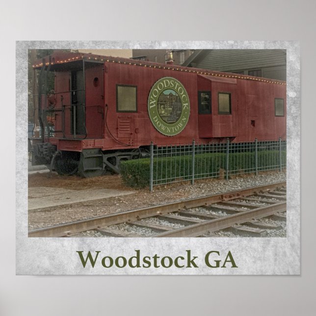 Woodstock GA Poster (Framsidan)
