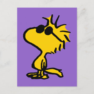 Woodstock med solglasögon vykort