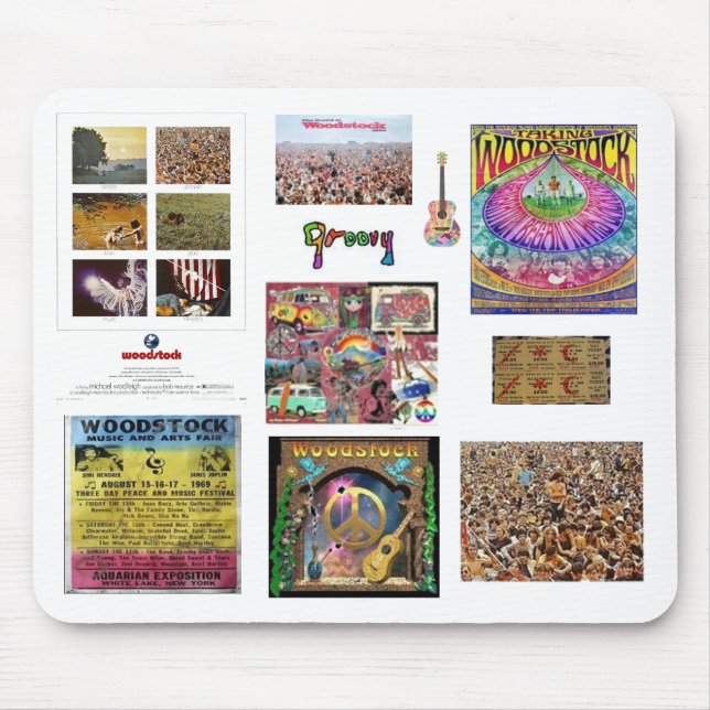 Woodstock Mousepad Musmatta (Framsidan)