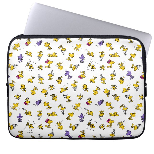 Woodstock Roligt Mönster Laptop Fodral (Framsidan)