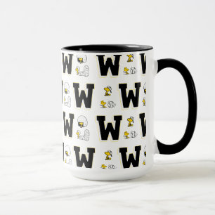Woodstock Varsity Sports Brev Mönster Mugg
