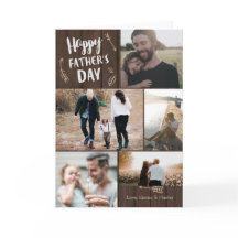 Woodsy 5 Photo Fars dag Card