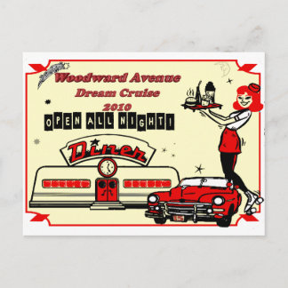 Woodward Avenue Firande 2010 Vykort