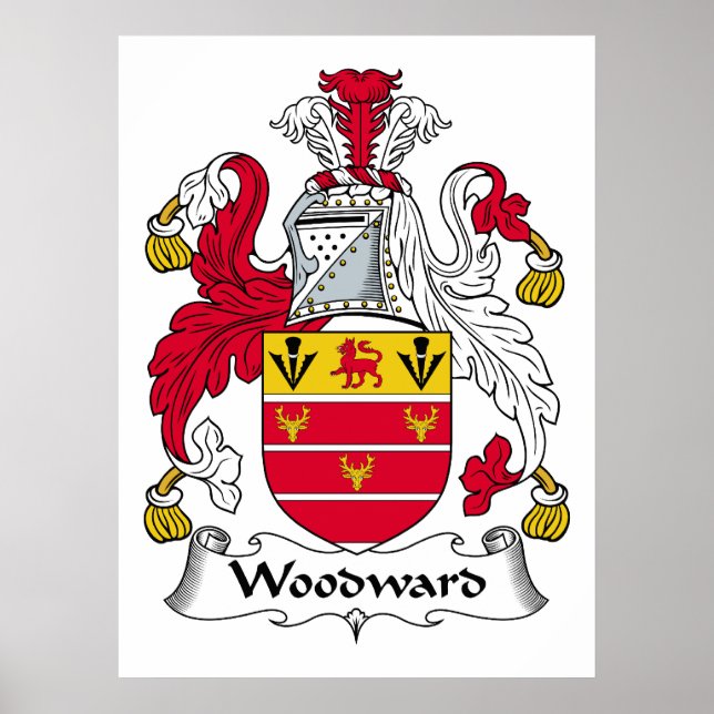 Woodward Family Crest Poster (Framsidan)