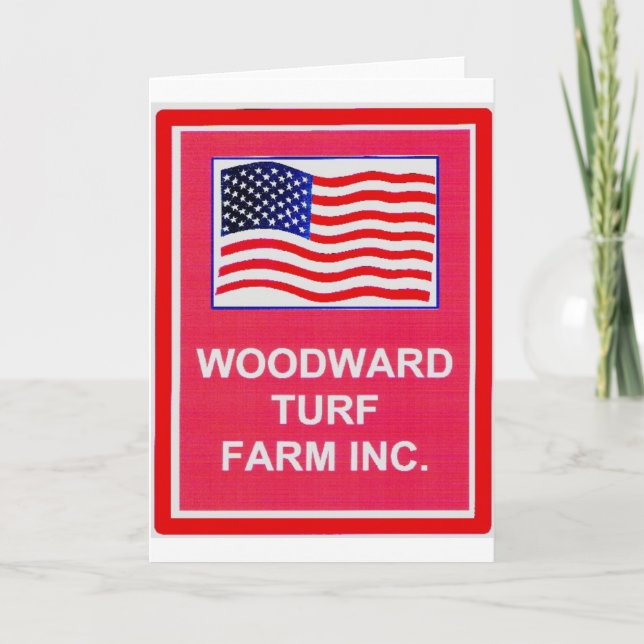 WOODWARD TURF FARM INC. KORT (Framsida)