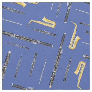 Woodwind Band Instruments Music Musiker Blue Tyg