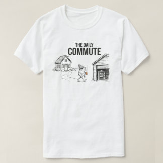 Woodworker Daily Commute Coffee – Funny Carpenter  T Shirt