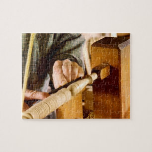 Woodworker - forma en spindle pussel