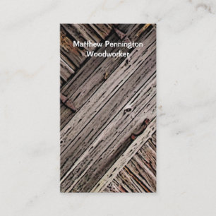 Woodworker Visitkort
