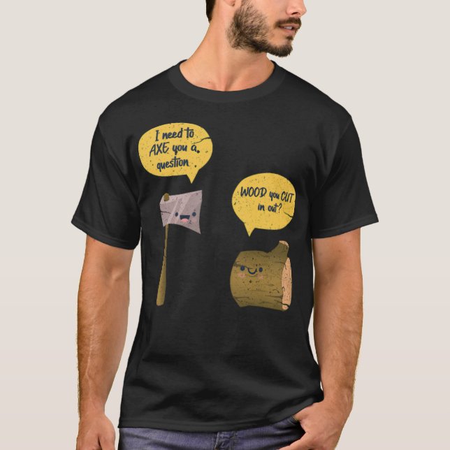 Woodworking Ae Wood ecavator boyastronaut födelseo T Shirt (Framsida)