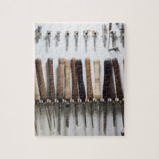 Woodworking Jigszle Puzzle I Cabinetmaker Verktyg Pussel