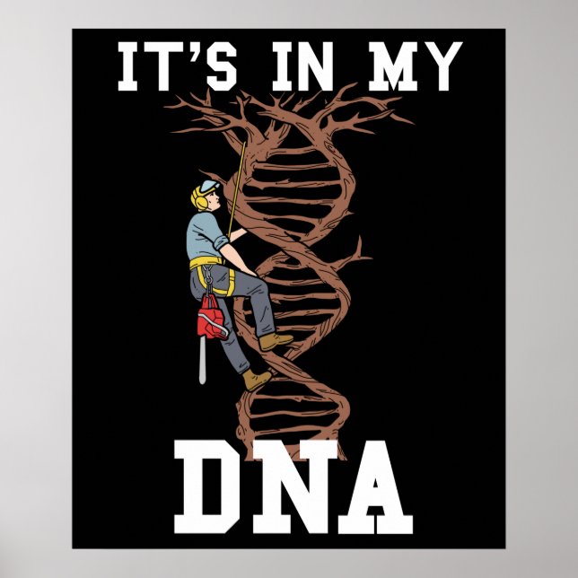 Woodworking Manar Lumberjack Gifts Arborist Poster (Framsidan)