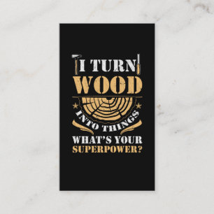 Woodworking Pappa Crateur Make Carpenter Visitkort