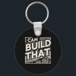Woodworking Woodworker House Builder I Can Build T Nyckelring<br><div class="desc">Woodworking Woodworker House Builder I Can Build That</div>