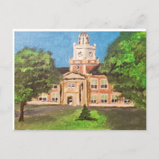 Woodworth School - Dearborn Michigan Vykort
