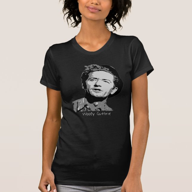 Woody Guthrie T Shirt (Framsida)