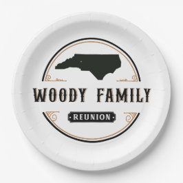 Woody logotyp tallrikar